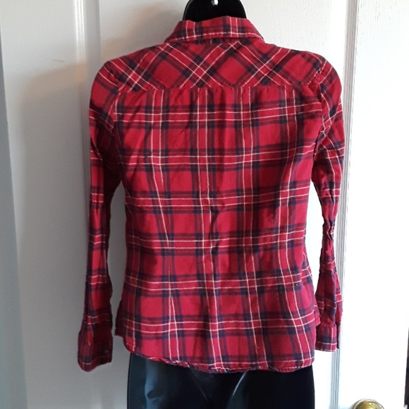 ♥️VINTAGE♥️ Plaid Shirt - Picture 5 of 6